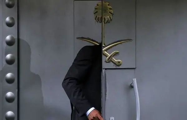 تصویر جنجالی از کنسولگری سعودى در ترکیه