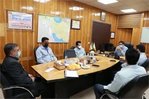 دیدار قائم مقام در امور ستادی و مسئولیت های اجتماعی با معاون منابع انسانی

