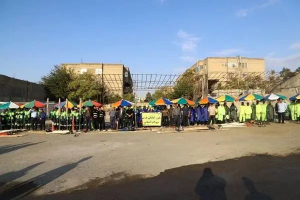 مانور "آمادگی در زمان بارندگی" در منطقه ۳ برگزار شد

