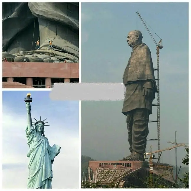 بلندترین مجسمه دنیا در هند ساخته شد+عکس