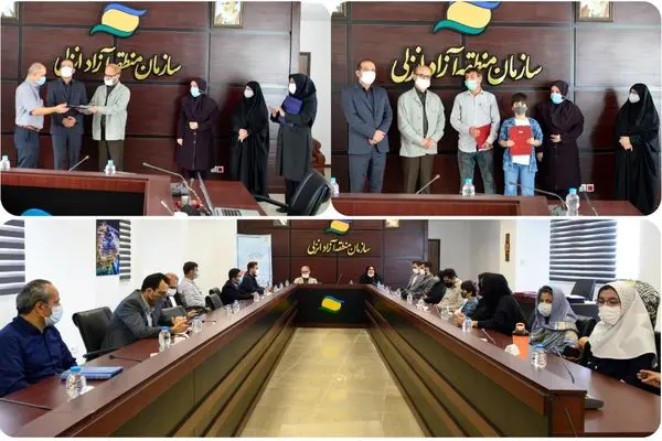 تقدیر از 76 برگزیده جشنواره فرهنگی همسایه من تالاب در منطقه آزاد انزلی