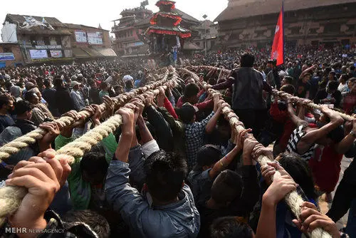  جشن سال نو در نپال+عکس 