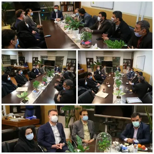 جلسه امکان سنجی منطقه ۱۵ جهت ایجاد درمانگاه کارکنان شهرداری