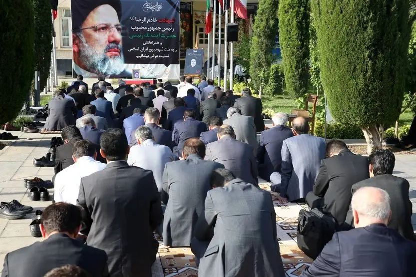 برگزاری مراسم هفتم شهدای خدمت در بانک ملی ایران

