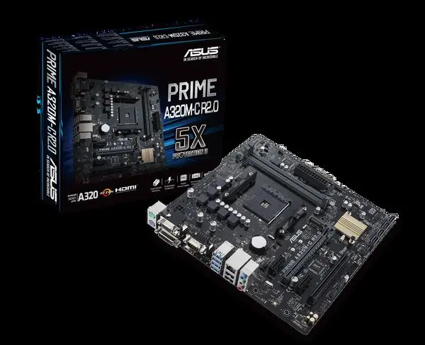 Prime A320M-C R.2 بهترین جایگزین برای مادربرد های میان رده اینتل