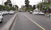  ایجاد جداول جداکننده مسیر BRT در خیابان شهید دکتر آیت