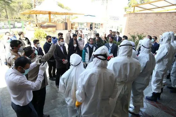 تجلیل سردار یزدی فرمانده سپاه تهران ازمدیریت و پرسنل بهشت زهرا(س)