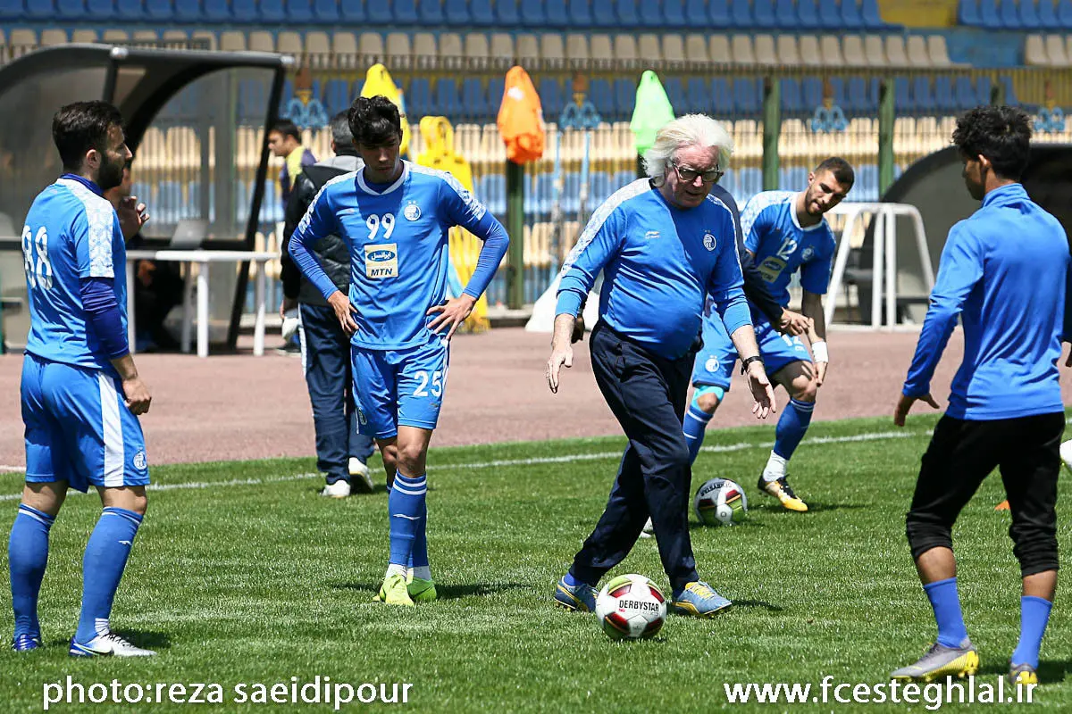 گزارش تصویری تمرین امروز استقلال