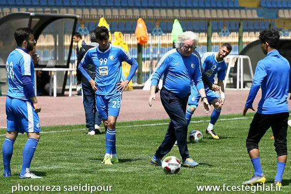 گزارش تصویری تمرین امروز استقلال