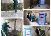 پاکسازی پوسترهای تبلیغاتی از محدوده منطقه۹