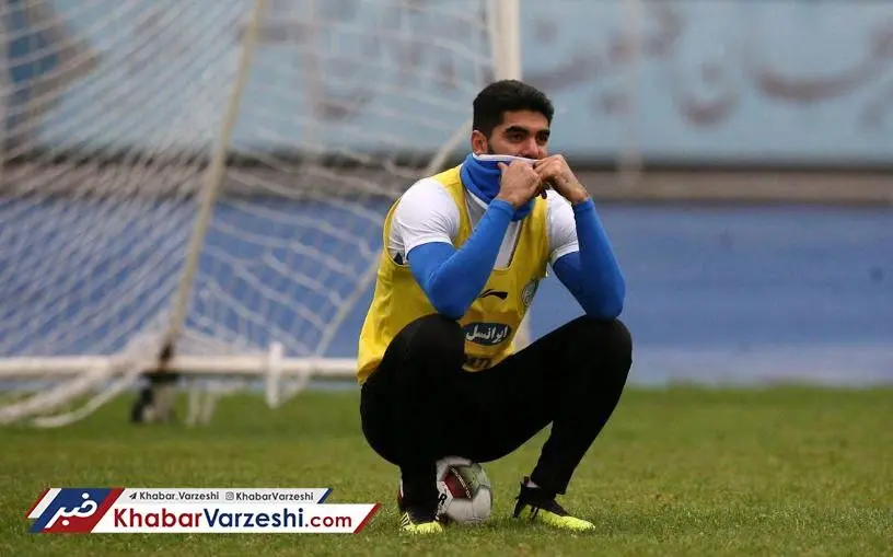 چهره درهم یک استقلالی بعد از خط خوردن از تیم ملی + عکس