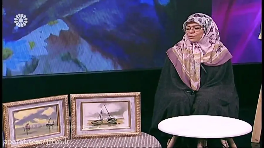 آشنایی با بانوی معلول هنرمند ایران در پرس تی‌وی 

