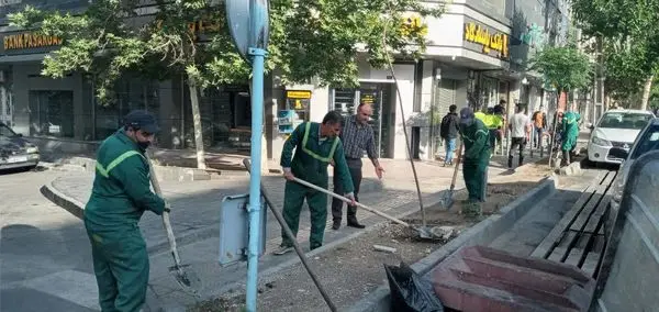  آراستگی سی متری نیروی هوایی در طرح پنجشنبه های نگهداشت شهر