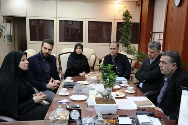 دیدار شهردار منطقه 7 با رئیس مرکز بهداشت شمال تهران

