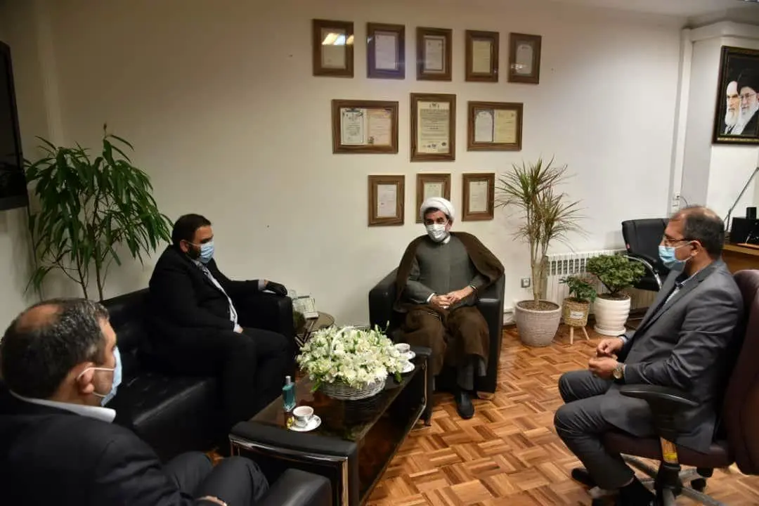 نشست مشترک  رییس سازمان فرهنگی و هنری و مدیر عامل شرکت ساماندهی صنایع و مشاغل

