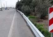 رنگ آمیزی 35 هزار متر طول از جداول بزرگراه شهید یاسینی