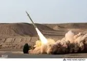 لحظه شلیک موشک‌های سپاه به مقر سرکردگان جنایت تروریستی اهواز +عکس