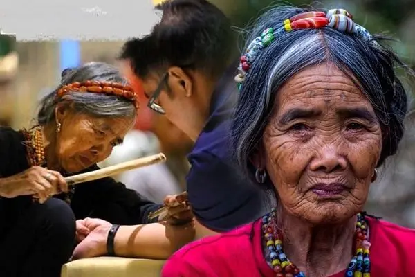 پیرزن 100ساله ای که خالکوبی می کند+عکس