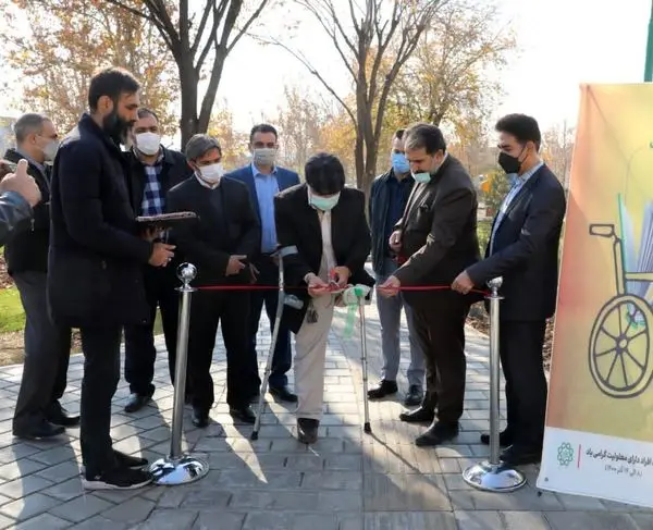  پروژه مناسب سازی بوستان اوستا در منطقه۱۳ افتتاح شد