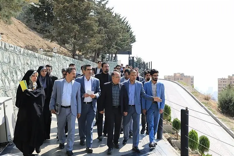 بازدید از پروژه های مشارکتی شهرداری منطقه 2 تهران