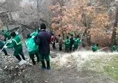 جمع‌آوری ۴۵ تن زباله از مسیل خاور 