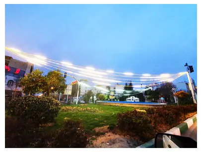 آذین بندی سی معبر و مکان فرهنگی مذهبی شمال شرق تهران به مناسبت نیمه شعبان