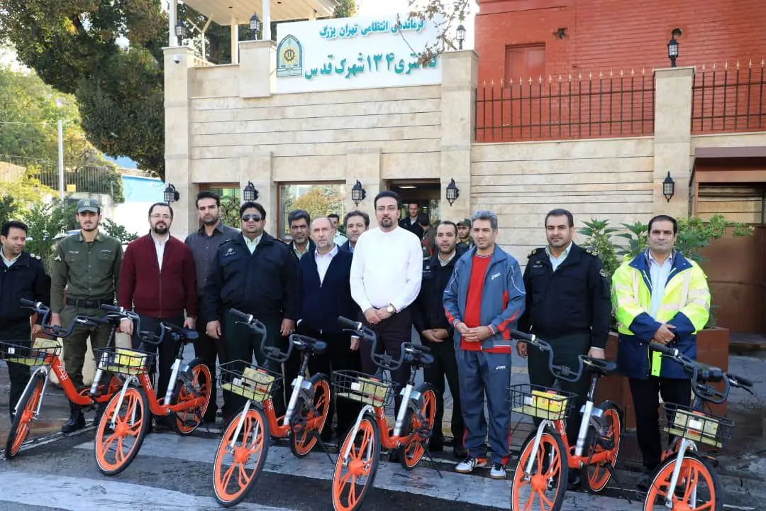 رئیس کلانتری شهرک قدس به پویش سه شنبه های بدون خودرو پیوست 

