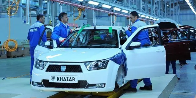 صادرات خودروهای مشترک ایران خودرو و آذربایجان به منطقه اوراسیا 