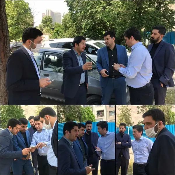 زنجیره فضای سبز محله دوستان تکمیل می شود .

