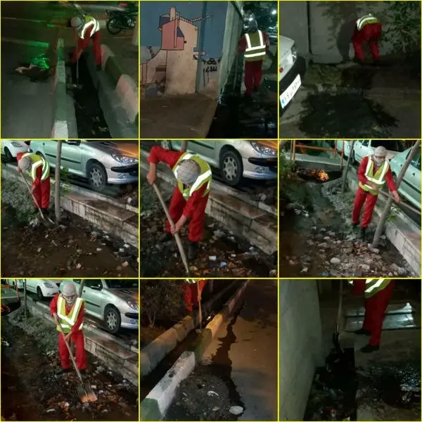 پاکسازی و لایروبی و انهار در آستانه فصل گرما