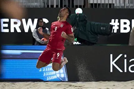 «مختاری» در صدرگلزنان جام جهانی فوتبال ساحلی