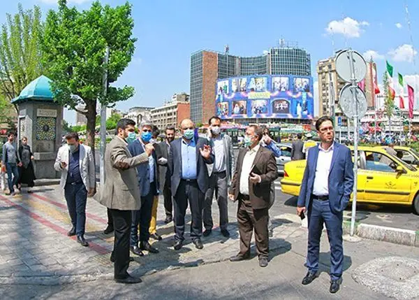 تاکید بر ضرورت تسریع عملیات اجرایی پروژه بهسازی مسیرهای پیاده رو خیابان کریمخان