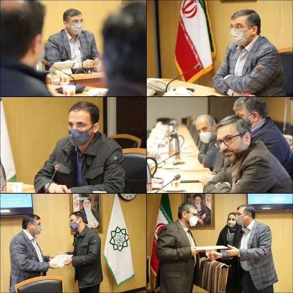 گرامیداشت اربعین شهدای گمنام بوستان ولی عصر(عج) در منطقه ۱۵