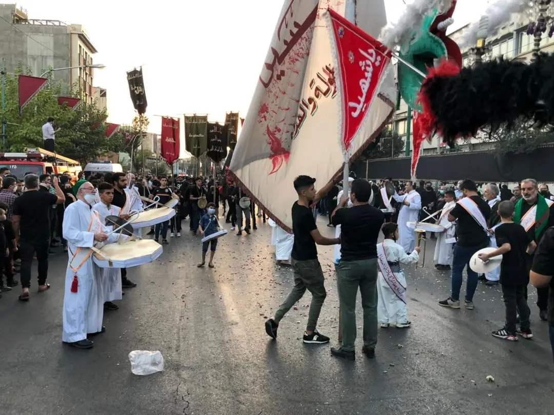 اجتماع فدائیان دو بانوی دمشق در منطقه۱۳

