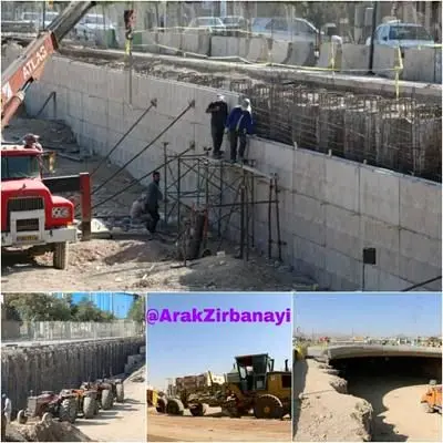 پیشرفت ۷۰ درصدی تقاطع غیرهمسطح مقاومت

