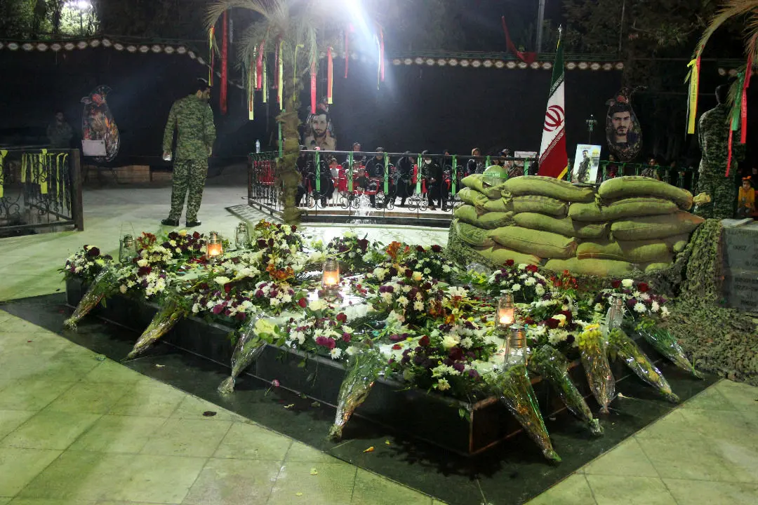 احداث یادمان شهدای گمنام در بوستان مجیدیه منطقه چهار تهران