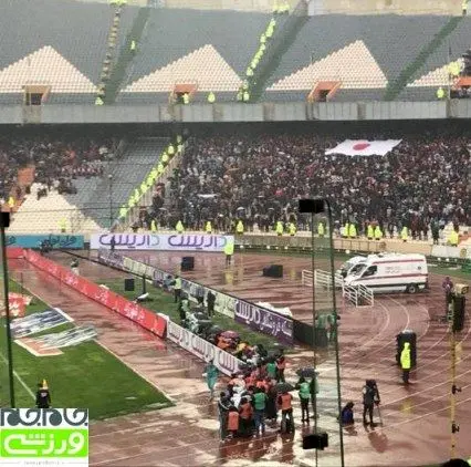 خجالت آورترین صحنه دیدار پرسپولیس و تراکتورسازی + عکس