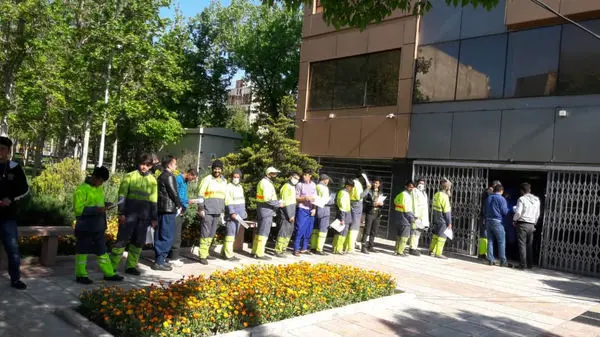 پایان غربالگری کارکنان ستادی و کارگران خدمات شهری منطقه چهار

