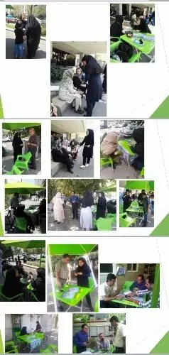 استقرار ایستگاه های مدیریت پسماند در تقاطع های پرتردد منطقه 3
