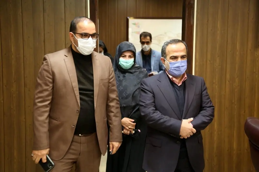 دیدار مرتضی رحمان زاده با کارکنان و مدیران منطقه ٢٢

