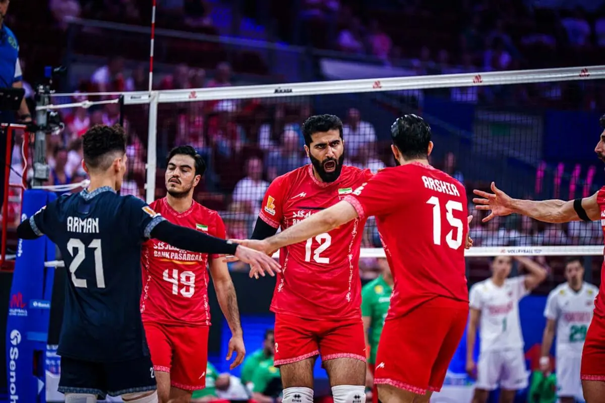 برنامه کامل بازی‌های تیم ملی والیبال ایران در لیگ ملت‌ها