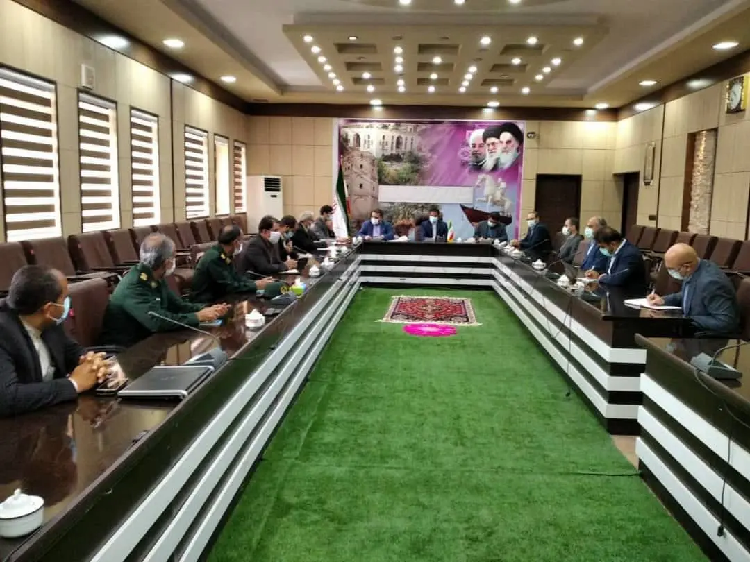 برگزاری جلسه هماهنگی احداث سومین مدرسه بانک سینا در شهرستان دشتی استان بوشهر
