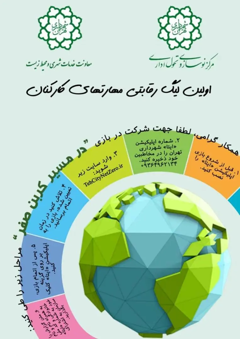 برگزاری لیگ رقابتی مهارت‌های تخصصی اداره کل محیط زیست و توسعه پایدار

