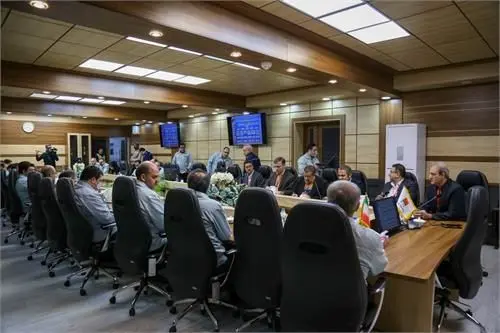 جلسه افتتاحیه ارزیابی جایزه تعالی سازمانی شرکت فولاد خوزستان

