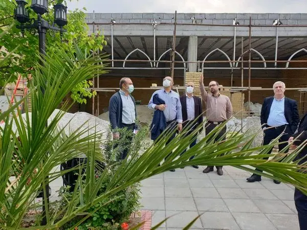 بازدید عضو کمیسیون فرهنگی شورا از عملیات مرمت و بازسازی خانه افشار