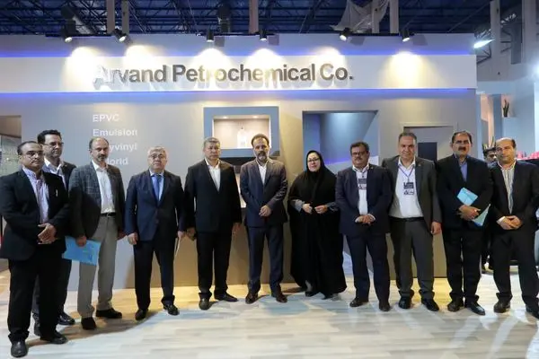 گشایش غرفه پتروشیمی اروند در چهاردهمین نمایشگاه پلاستیک خراسان