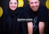 عاشقانه زن و شوهر بازیگر در کنار مزار حافظ+عکس