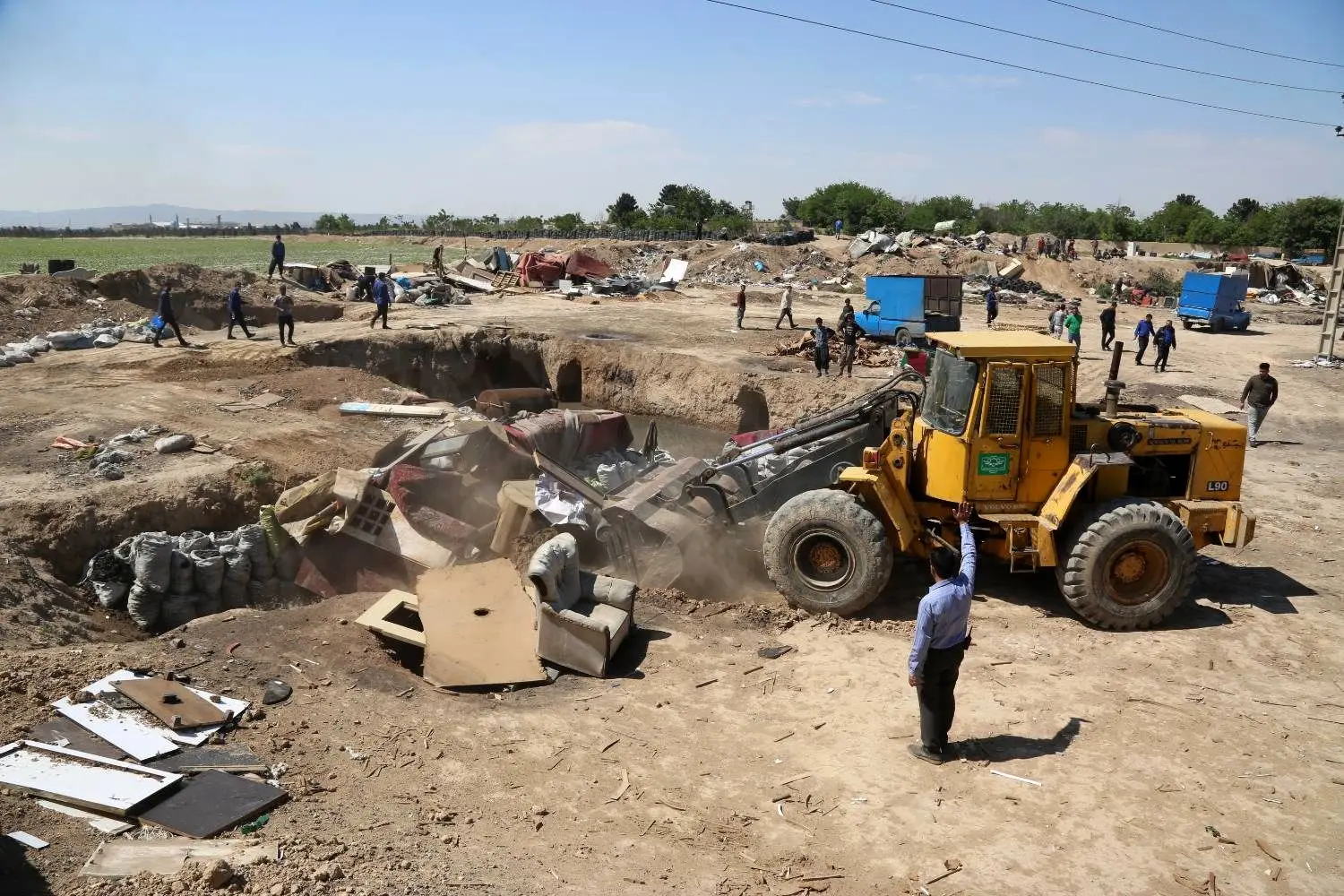 آزادسازی ۵۰ هزار متر مربع از اراضی در حریم منطقه 19

