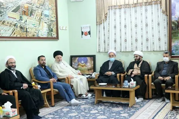 دیدار مسئولان شورای هیأتهای مذهبی کشور با آیتالله شهرستانی