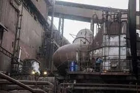 رکورد مدت زمان تعویض اکران های دیگ و مخروطی کنورتور